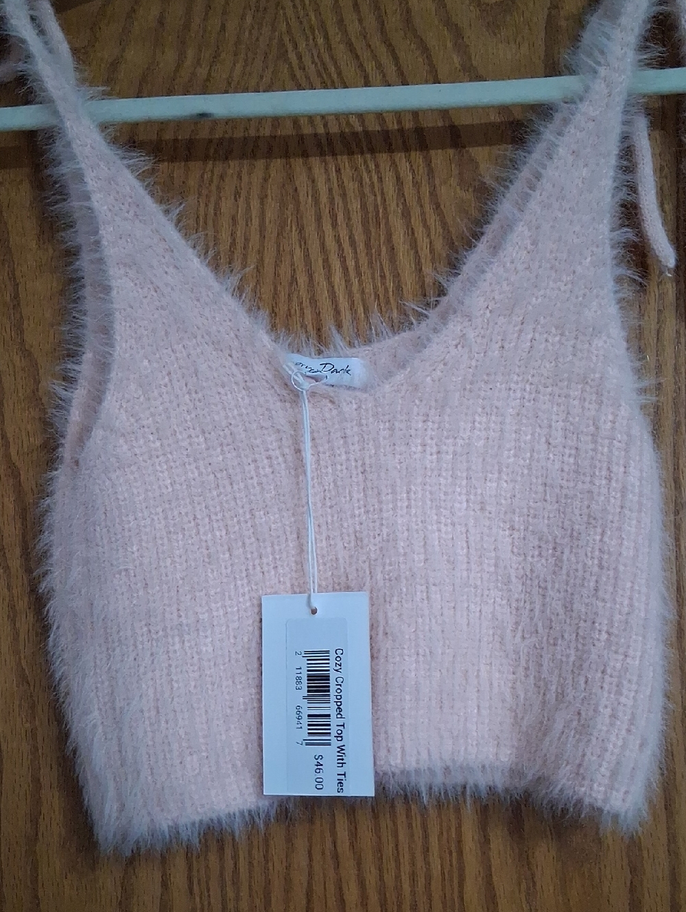 Emory Park cozy cripped top, size M - Picture 2 of 5